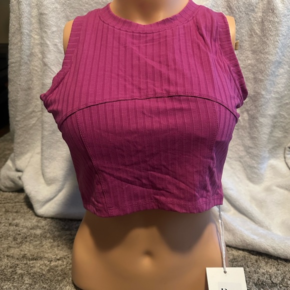 Dmnzns women’s tank top violet NWT - Picture 1 of 5